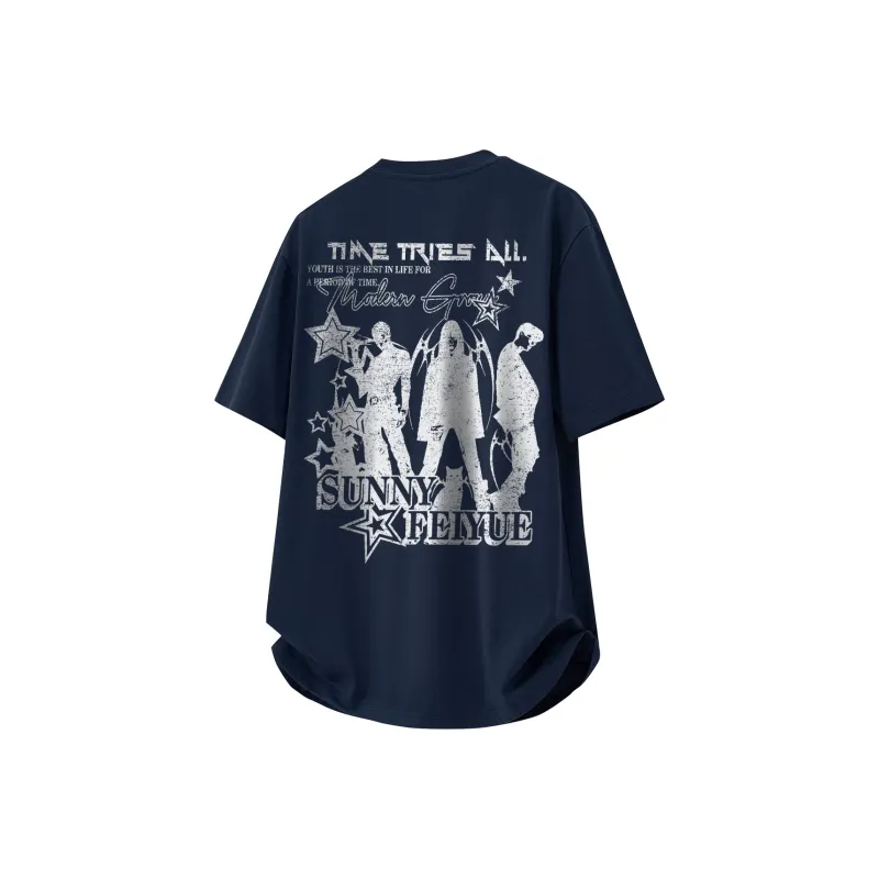 Feiyue T Shirts Unisex-4