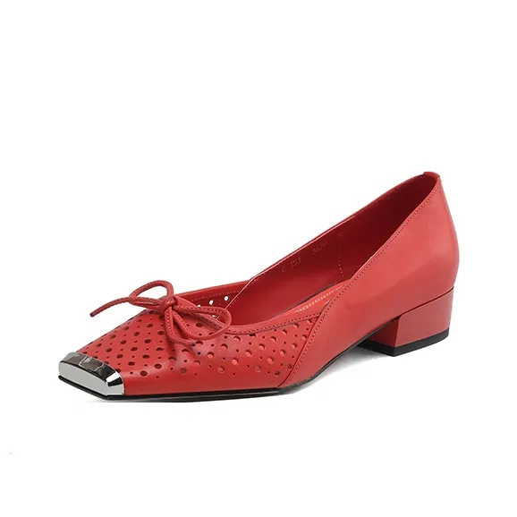 Mo Lin Casual Single Shoes 3CM Women's-5