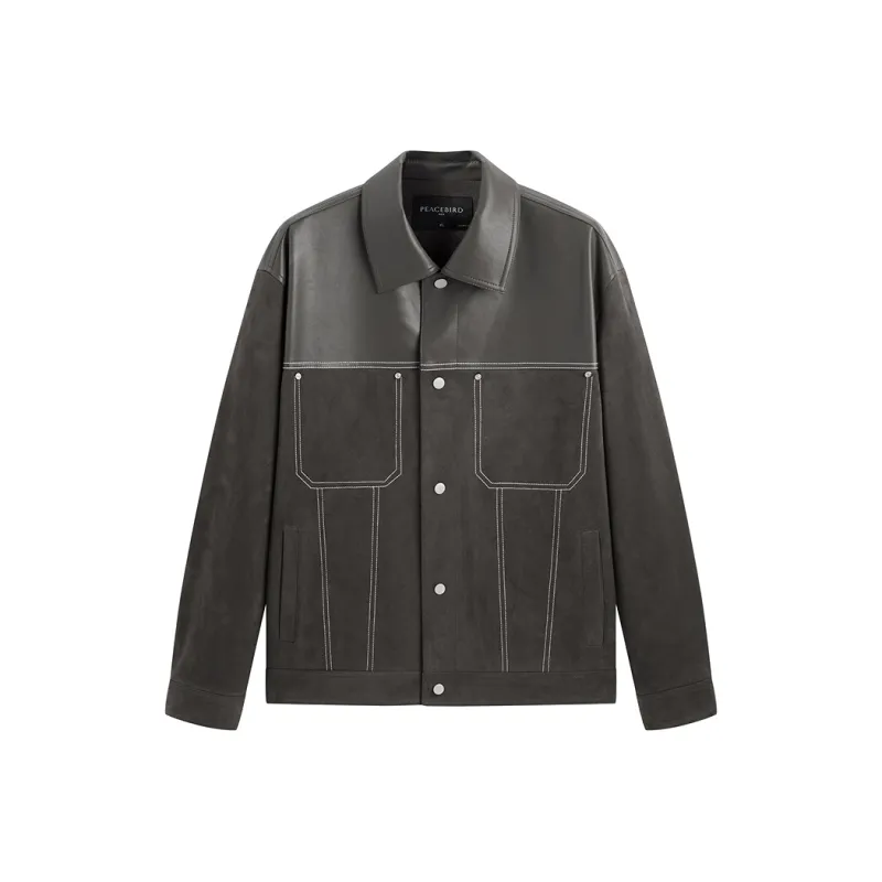 PEACEBIRD MEN Jackets Men Green, Batch 1-0