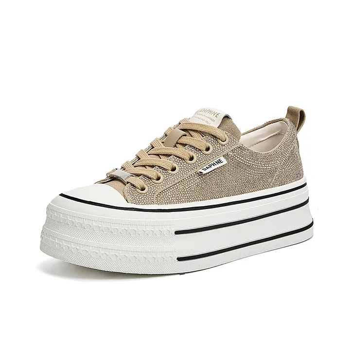 DAPHNE Anti Slip Wear Resistant Low Top Skateboard Shoes Women's-9