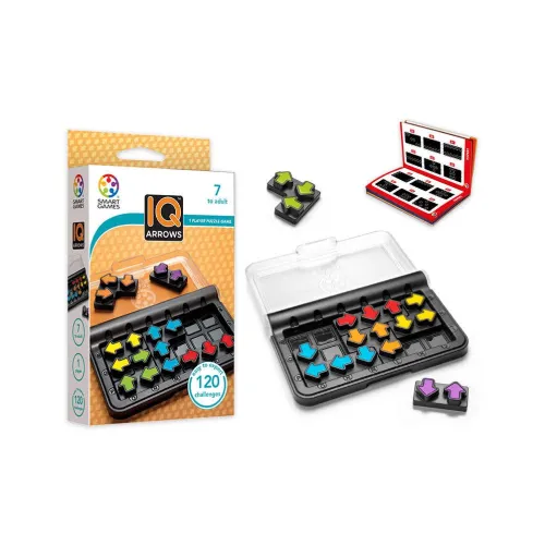 SmartGames Aisee, Smart Direction Arrow 7 Years Old Adults, Educational Toy Board Games