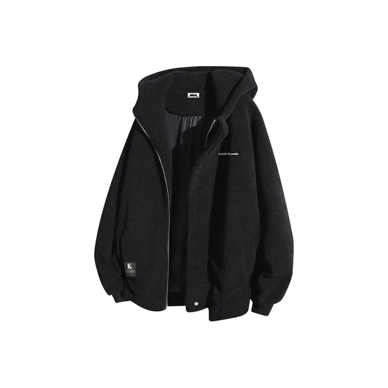 Kung Fu Panda Velvet feel Coat Unisex-0