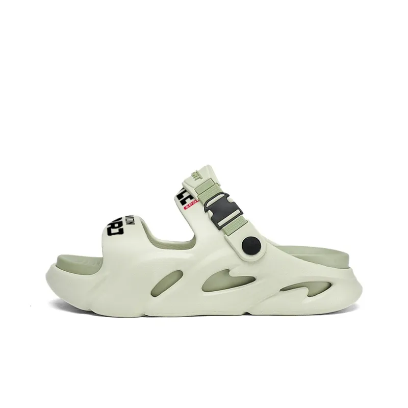 CAMOSI Beach Sandals Unisex Black Gray/White Black/Orange/Mint Green-6