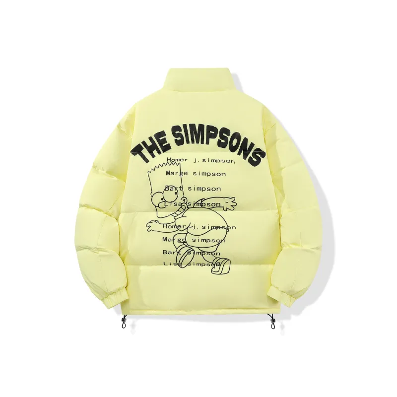 The Simpsons Down Coat Jacket Unisex-18