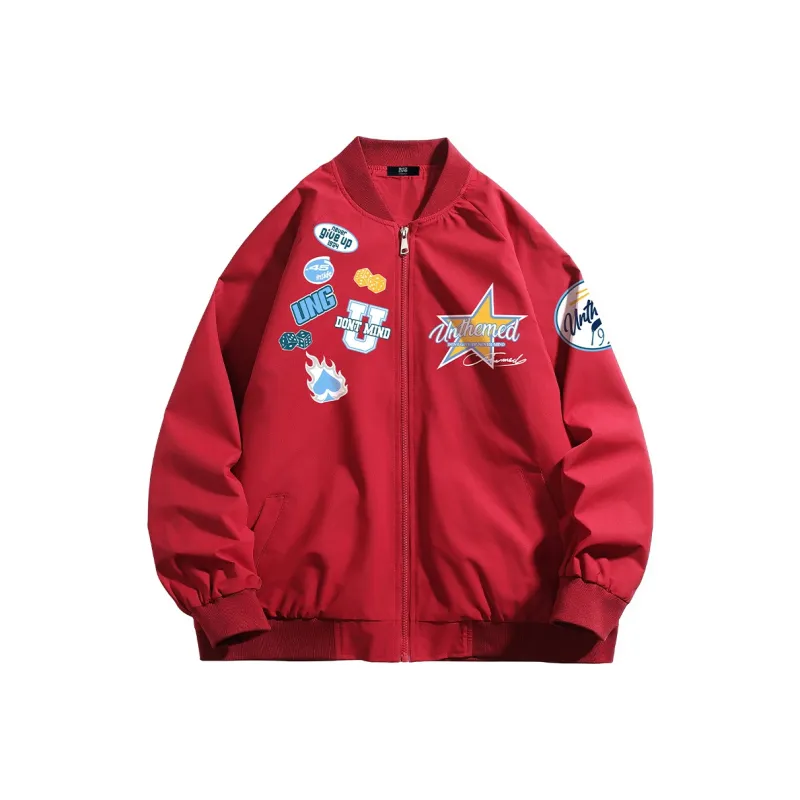 UNthemed Baseball Jacket Unisex-3