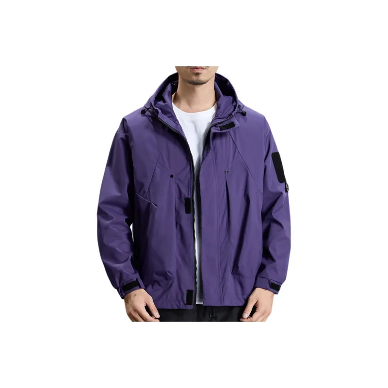 【dme】 Water Resistant Windproof Quick Drying Cold Resistant Windbreaker Jacket Unisex-21