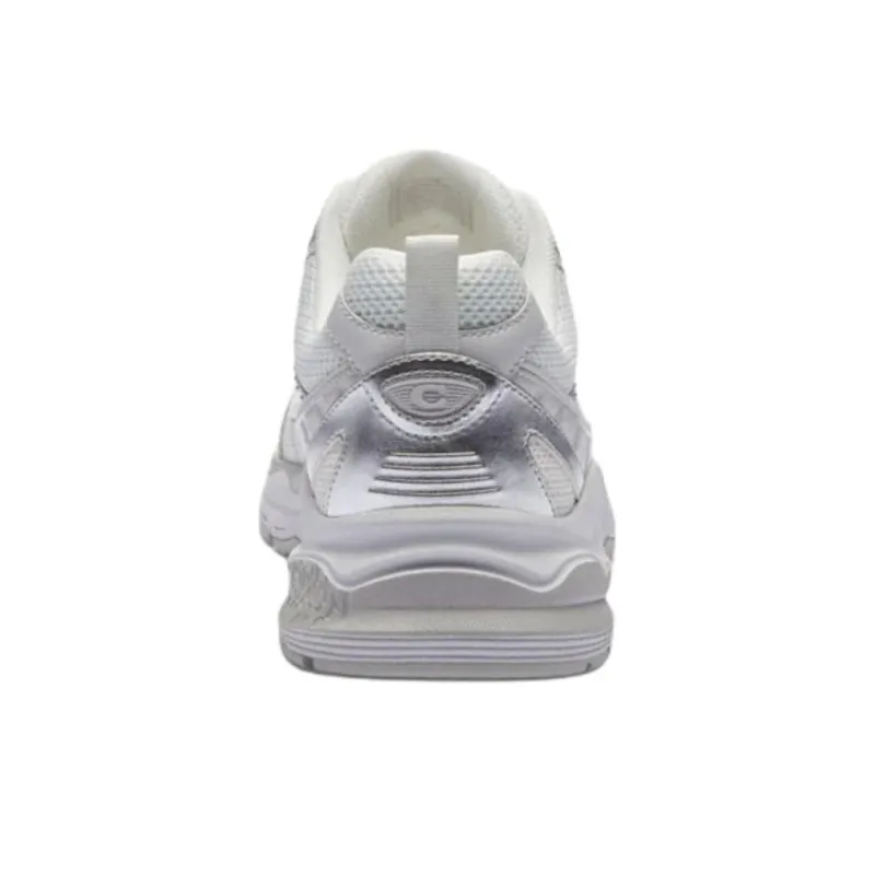 COACH Low Top Casual Shoes Men's Silver Gray-2