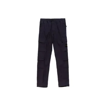 STONE ISLAND Cargo Pants Men's Ocean Blue