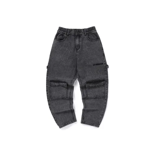 Bt Straight Jeans Unisex Dark Gray