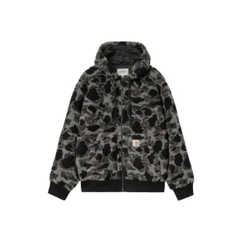 Carhartt WIP FW24 OG Active Liner Velvet feel Coat Unisex Elegant Gray