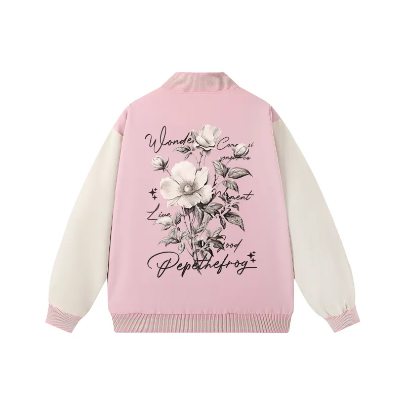 Pepe The Frog Baseball Jacket Unisex-0