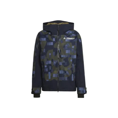 Adidas Chaqueta Resort Two-Layer Insulated Jackets Coats Men's Navy