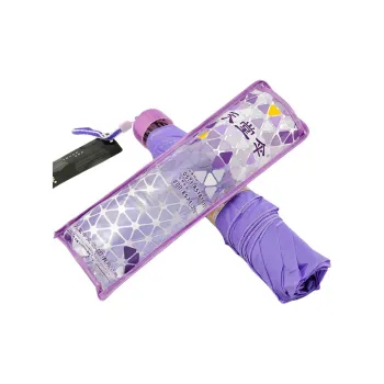 Heavenly Umbrella UV Protection Sunny And Rainy Dual Use Three Fold Umbrella, Umbrella