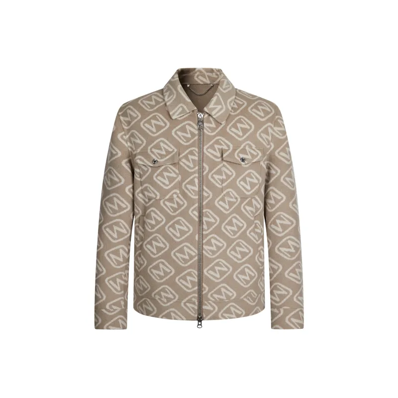 MANGANO Jackets Coats Men's Pattern/Bronzed-0