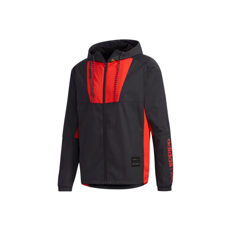 Adidas Neo x WANGZHERONGYAO LIANMINGKUAN Jackets Coats Men's Black-0