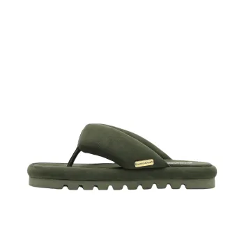 Naked Wolfe Rubber Sole Abrasion Resistant Flip Flops Women's Green
