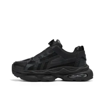 ZULISHI Chunky Sneakers Men Low Top White/Black