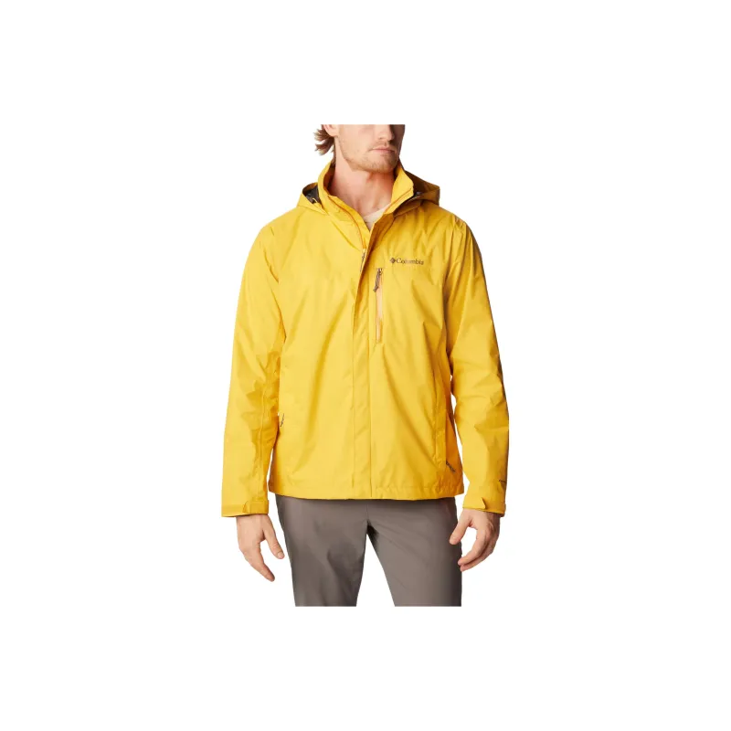 Columbia Pouration™ Jacket Men's Yellow-0