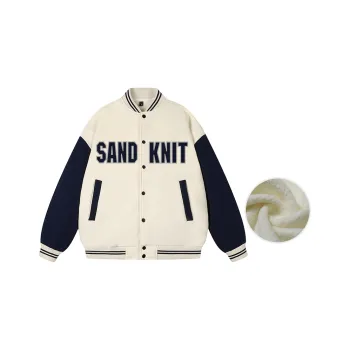 SandKnit Baseball Jacket Unisex