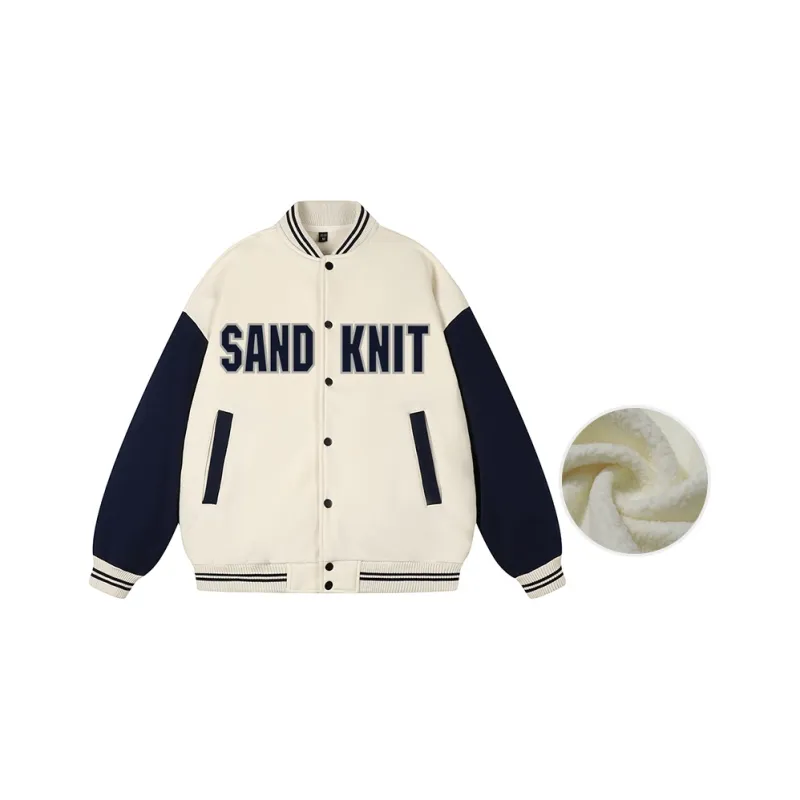 SandKnit Baseball Jacket Unisex-7