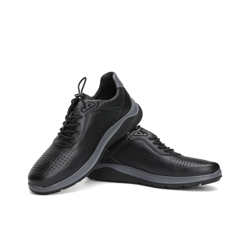 BEN SHERMAN Abrasion Resistant Low Top Casual Shoes Men's Black-1