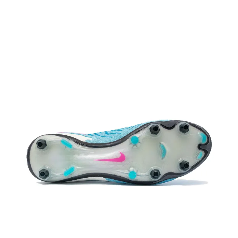 Nike Phantom GX Elite Shock Absorbers With Slip Resistant Features Soccer Shoes Men's Blue-4