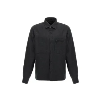 Ermenegildo Zegna Buttoned Long Sleeved Overshirt