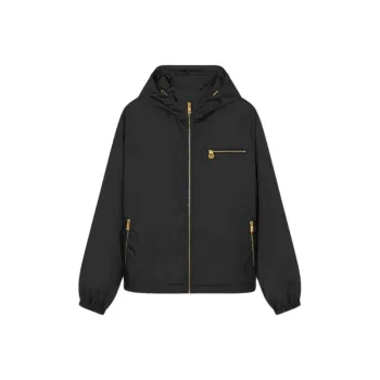 VERSACE Zip Up Hooded Jacket