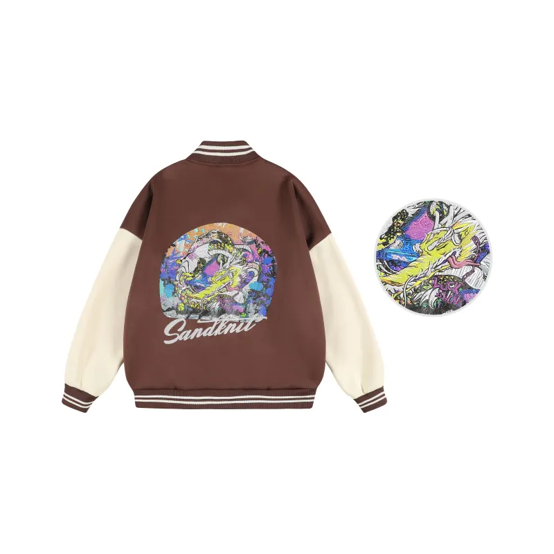 SandKnit Baseball Jacket Unisex-18