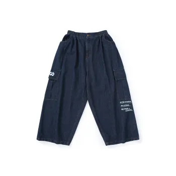 XXGOGO Straight Jeans Unisex Dark Blue