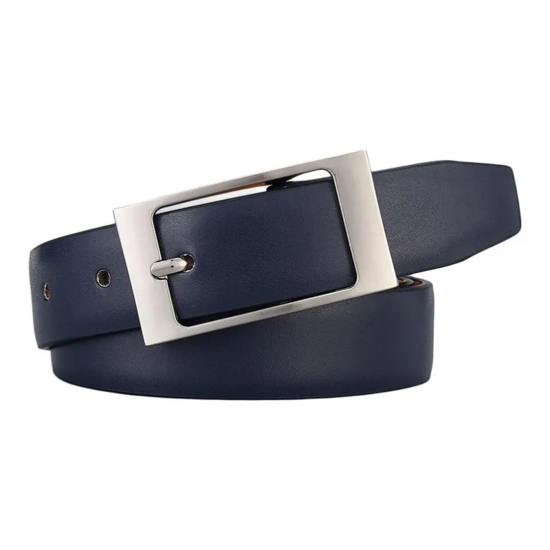 JEANSWEST PU Leather Belts Men's 2.9CM-4