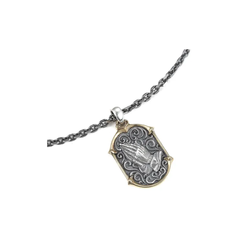 Ruibeila 925 Sterling Silver Necklaces Men's-1