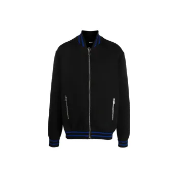 BALMAIN Zipped Knit Jumper