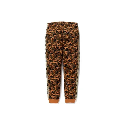A BATHING APE X Mcm Camo Slim Women's Sweatpants