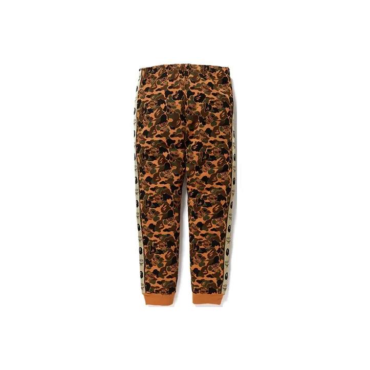 Bape X Mcm Camo Slim Women's Sweatpants-0