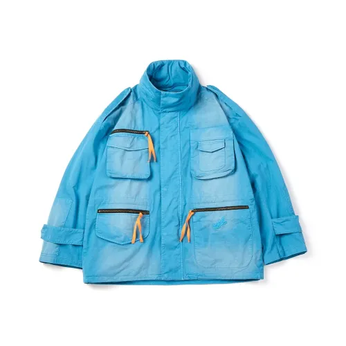 STARTER misbhvs Coats Unisex Blue