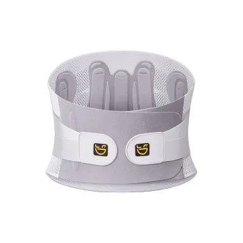 DEERWAY Back Support Braces Breathable And Protective Gray Unisex