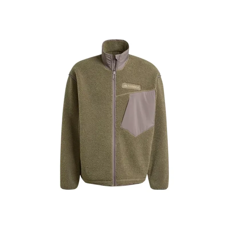 Adidas Free Shipping With AdiClub Terrex Xploric High Pile Fleece Jacket-0