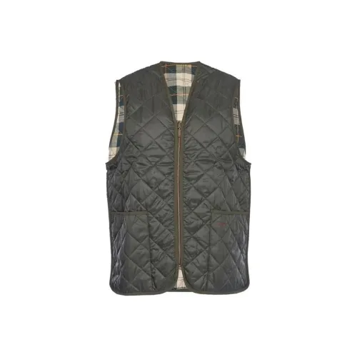 BARBOUR Reversible Checkered Zip Up Gilet
