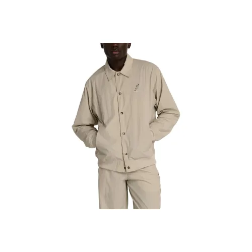 New Balance Ohtani Woven Nylon Jacket Jackets Coats Men's Ecru