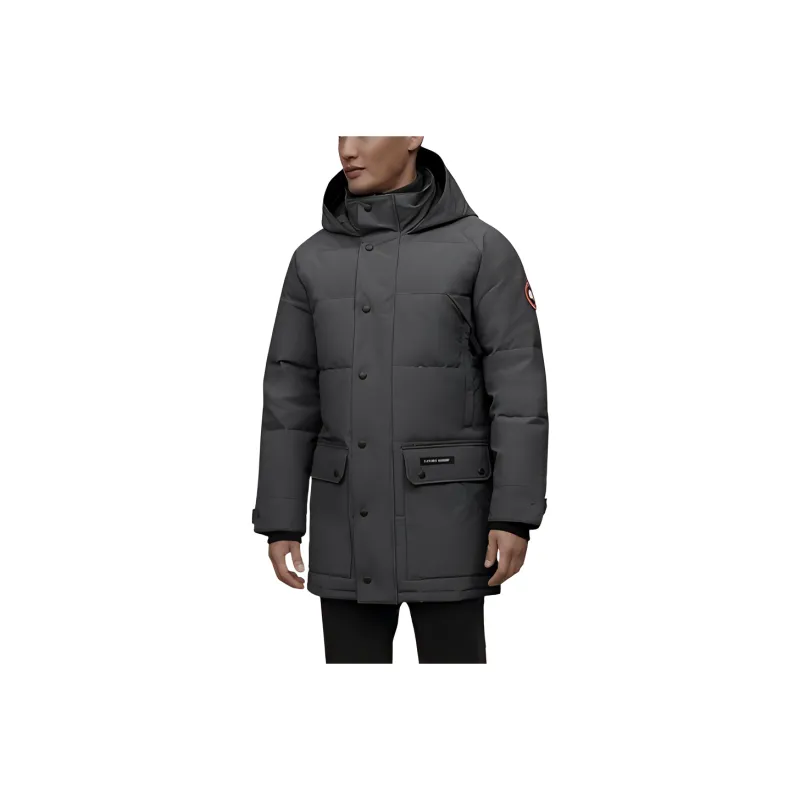 Canada Goose Emory Down Jacket Coat Men's Graphite-0