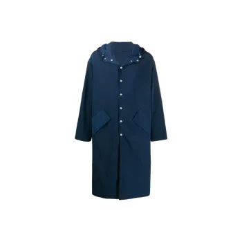 KENZO Trench Coats Men Blue