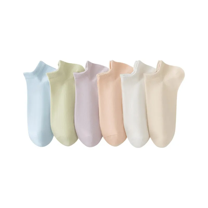 Urban Beauty Ankle Socks Women's 6 Pack Mixed Color-0