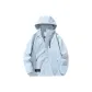 [Single Windbreaker Jacket]Moonlight Blue