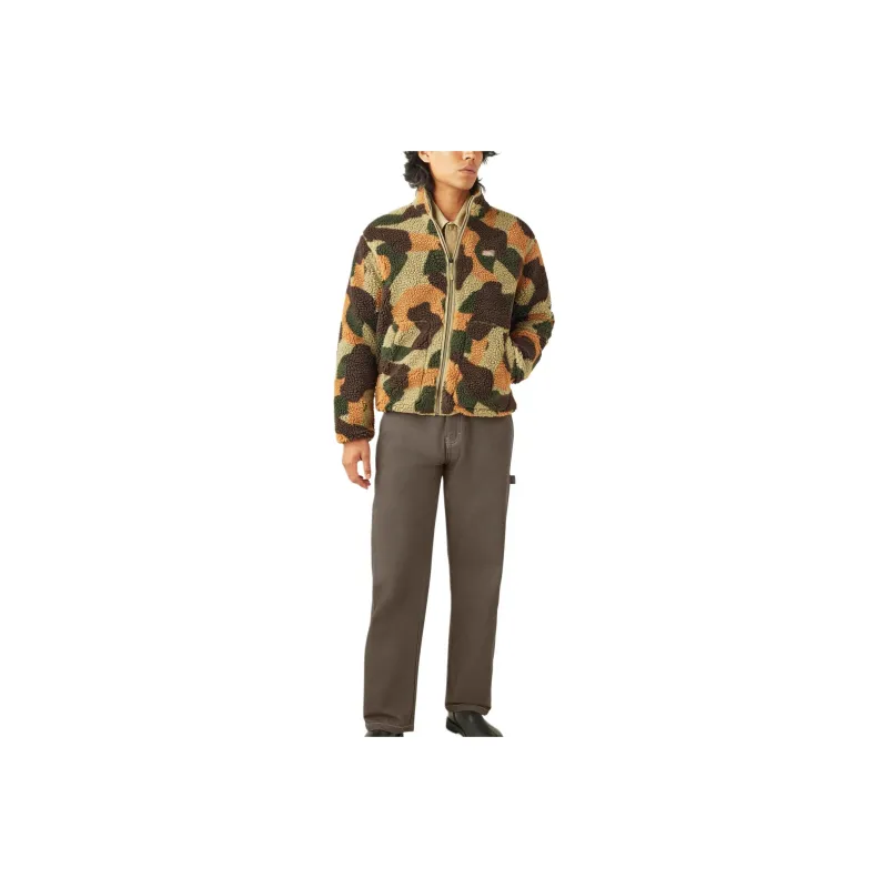 Dickies Velvet-feel Coat Men's Green-0