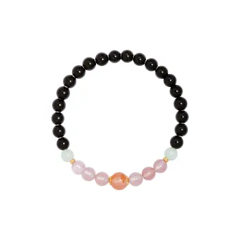 ZUIWENGLANGYASHANWENCHUANG Obsidian Bracelets Women's