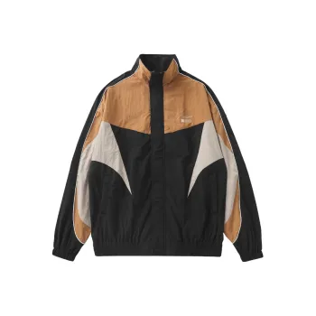 LAMLICKA Jacket Unisex Black & Coffee