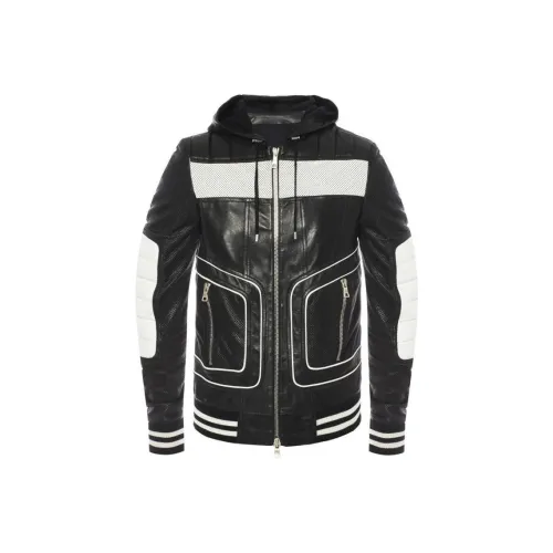 balmain koszulka Jackets & Coats Men's Black