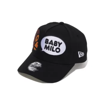 A BATHING APE x NEW ERA Cotton Baseball Caps Unisex