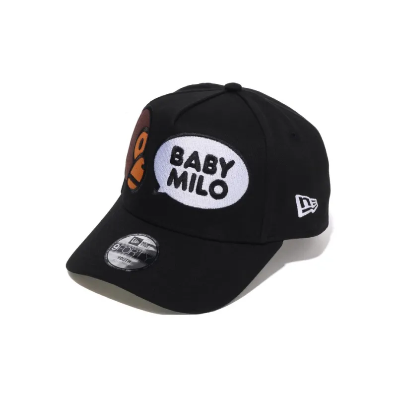 A BATHING APE x NEW ERA Cotton Baseball Caps Unisex-0